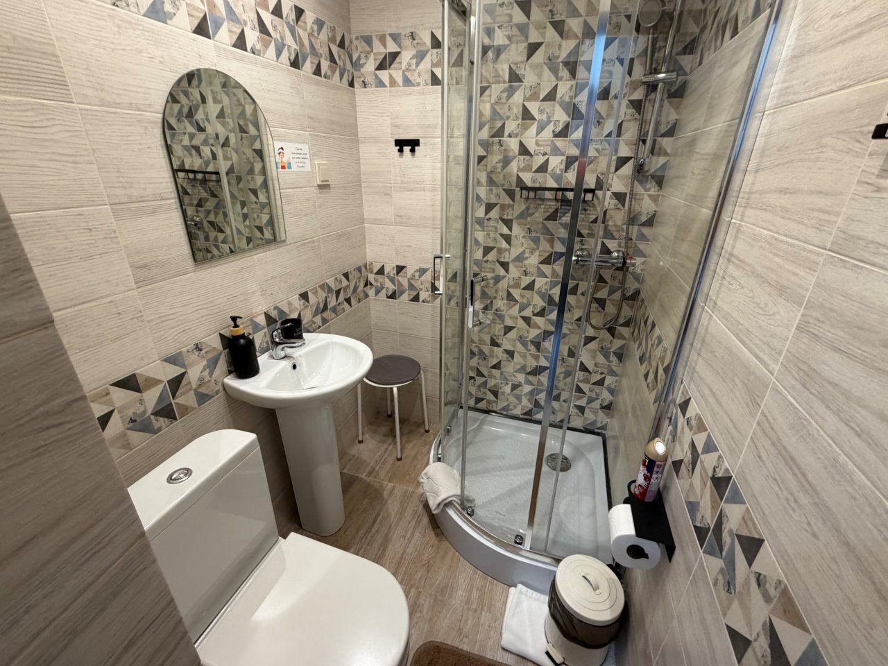 Двухместный (Номер с двумя кроватями и ванной комнатой), Апартаменты Liga23 apartments