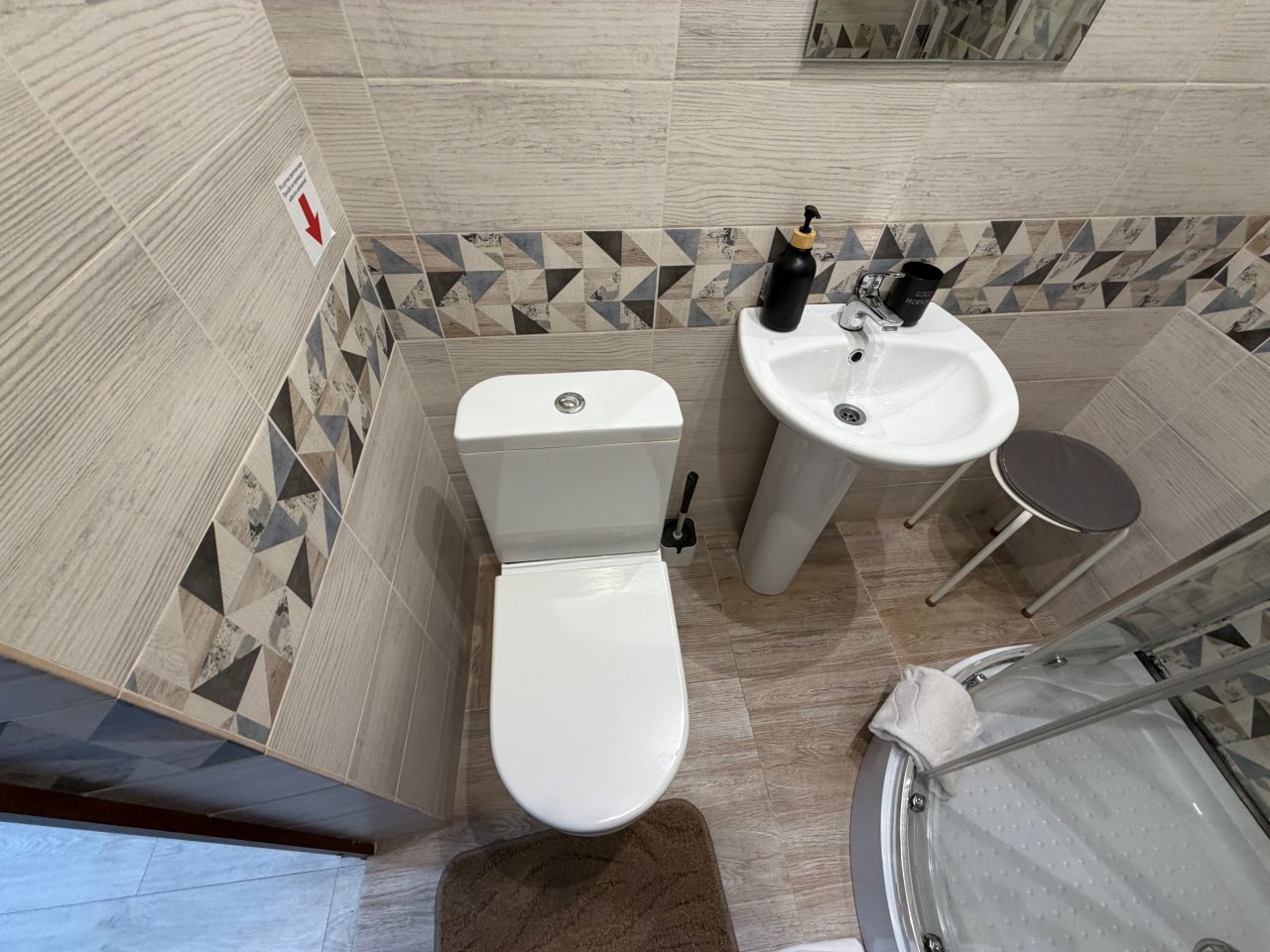 Двухместный (Номер с двумя кроватями и ванной комнатой), Апартаменты Liga23 apartments