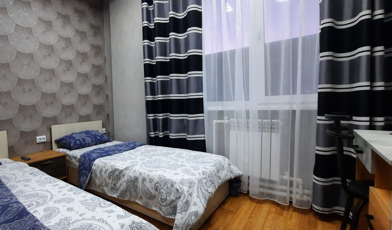 Двухместный (Комфорт раздельные кровати) апарт-отеля Солнечный, Нижний Тагил