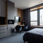 Студия с панорамными видами на Парк Победы