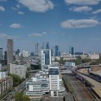 Вид из окна на Москва сити и Кутузовский проспект