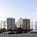 Вид на ЖК МАтч Поинт со стороны Кутузовского проспекта