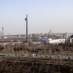 Поклонная гора и Парк Победы из окна номера Люкс 9