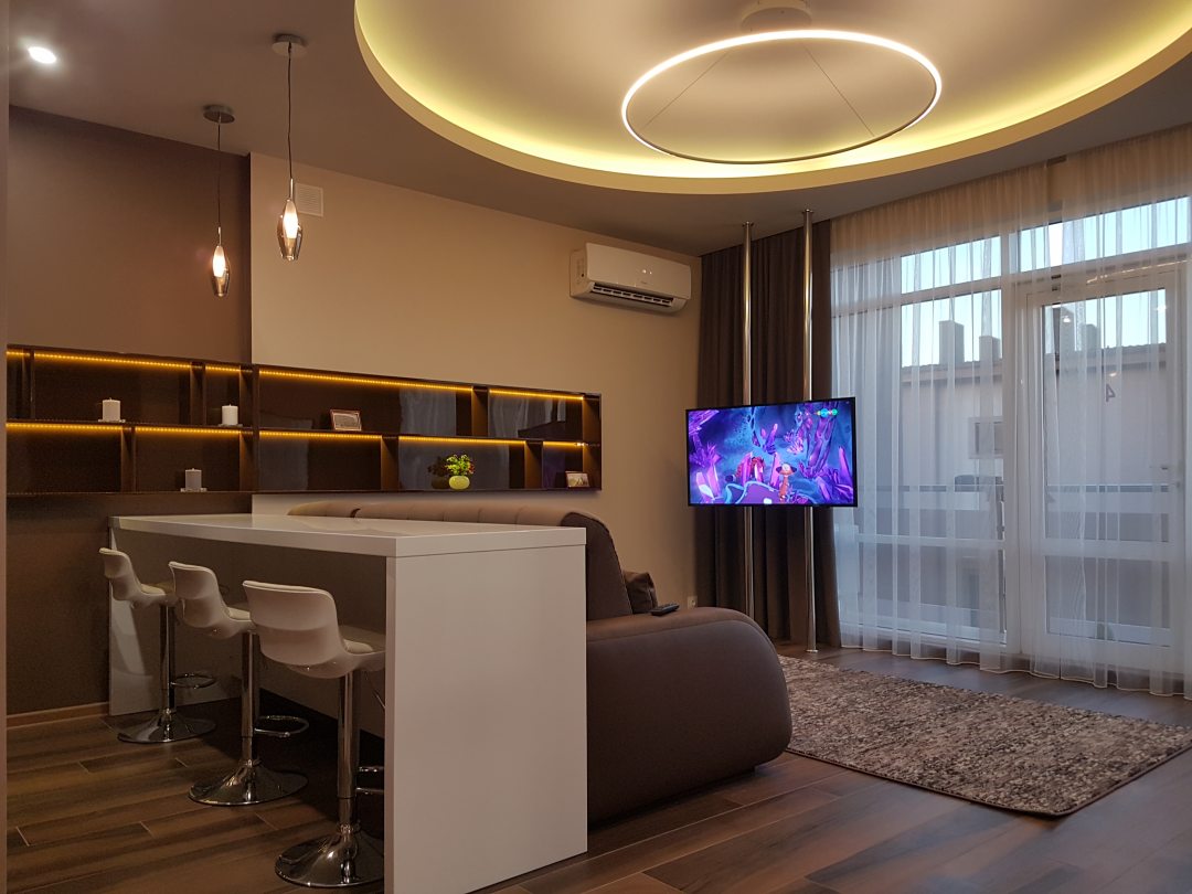 De Luxe (4 Апартаменты Делюкс, 2 этаж) апарт-отеля Crystal Park, Таганрог