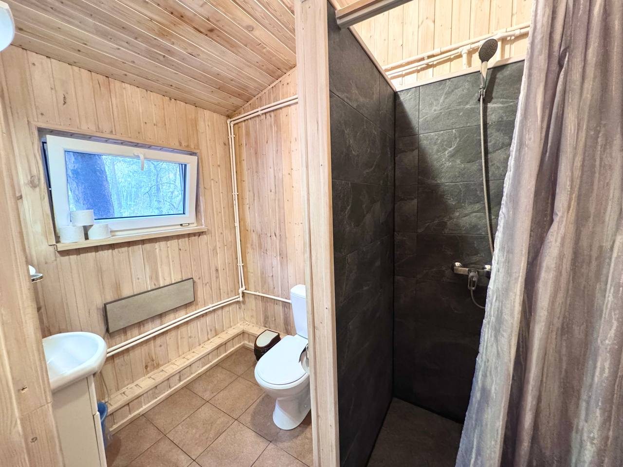 Двухместный (Двухместный номер с двумя раздельными кроватями на 2 этаже), База отдыха Куршале