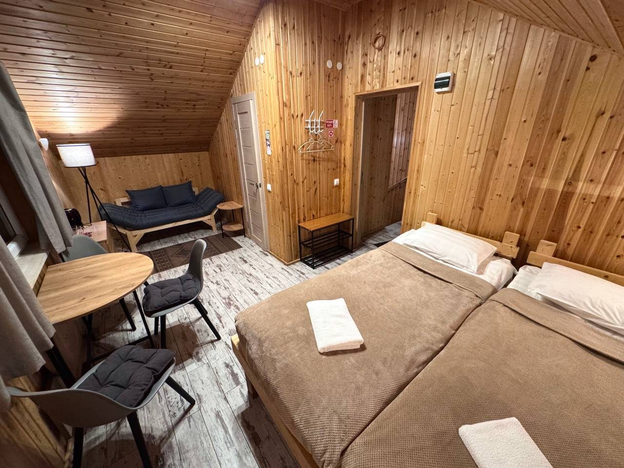 Двухместный (Двухместный номер с двумя раздельными кроватями на 2 этаже), База отдыха Куршале