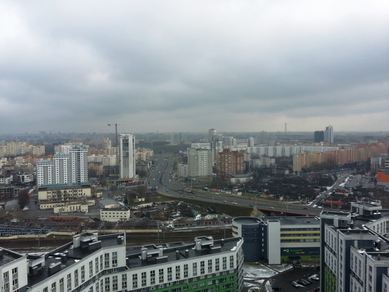 изумительные панорамные виды на Минск