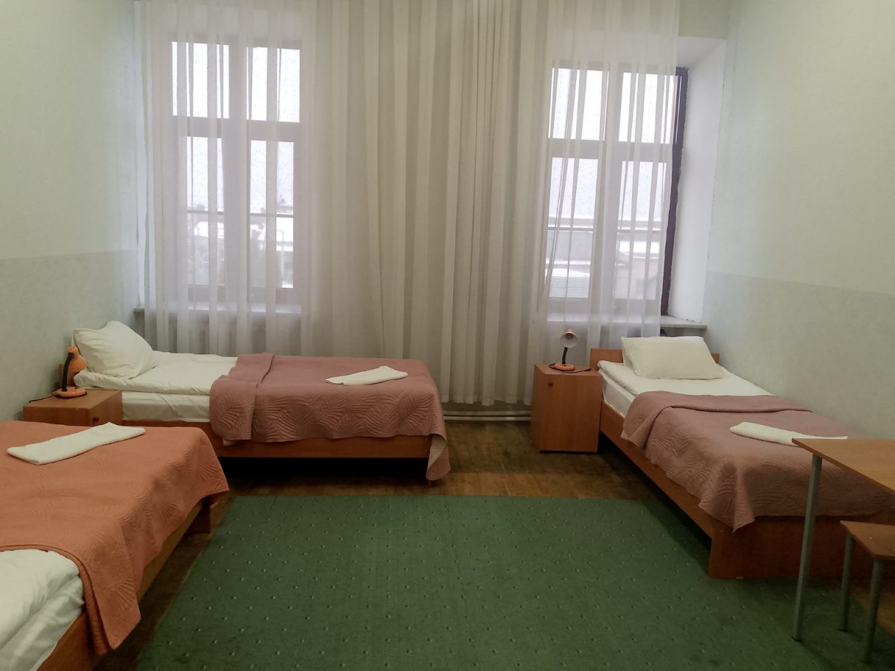 Четырехместный (Кровать в номере эконом блочный), Отель SMART HOTEL Калуга