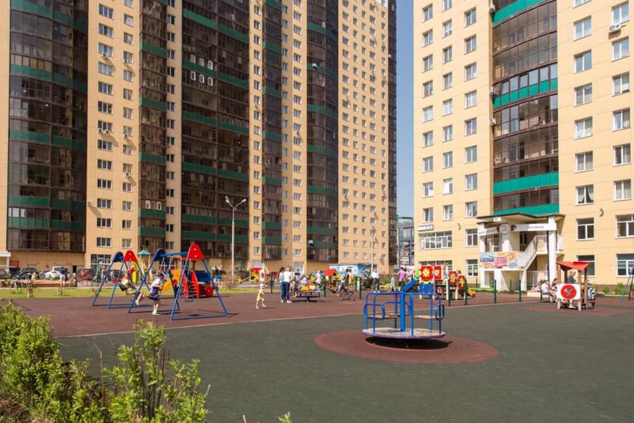 Детская площадка, Апартаменты SOLAR CITY