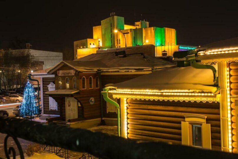 Двухместный (Стандарт с большой кроватью) мини-отеля Березка, Иркутск
