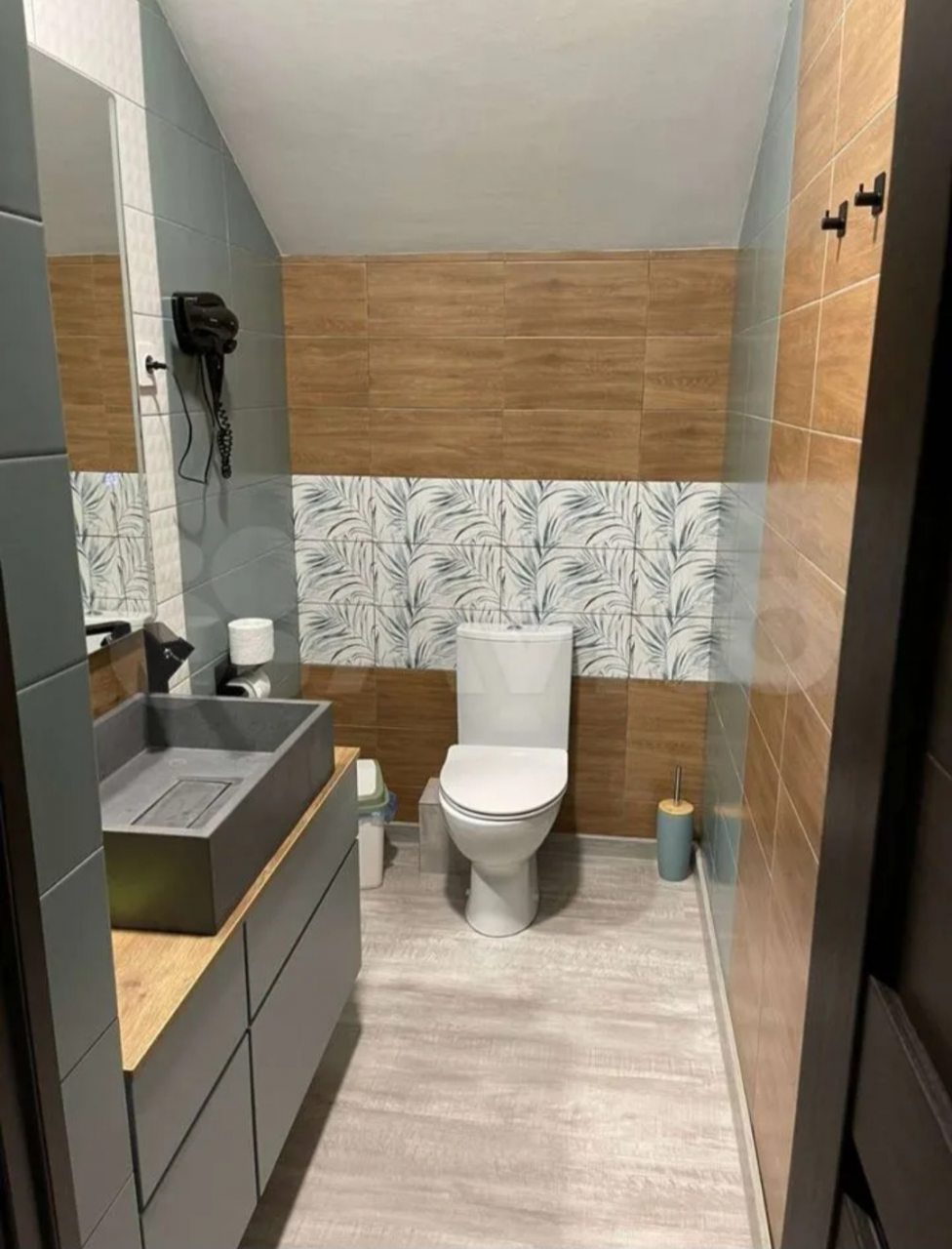 Санузел на втором этаже