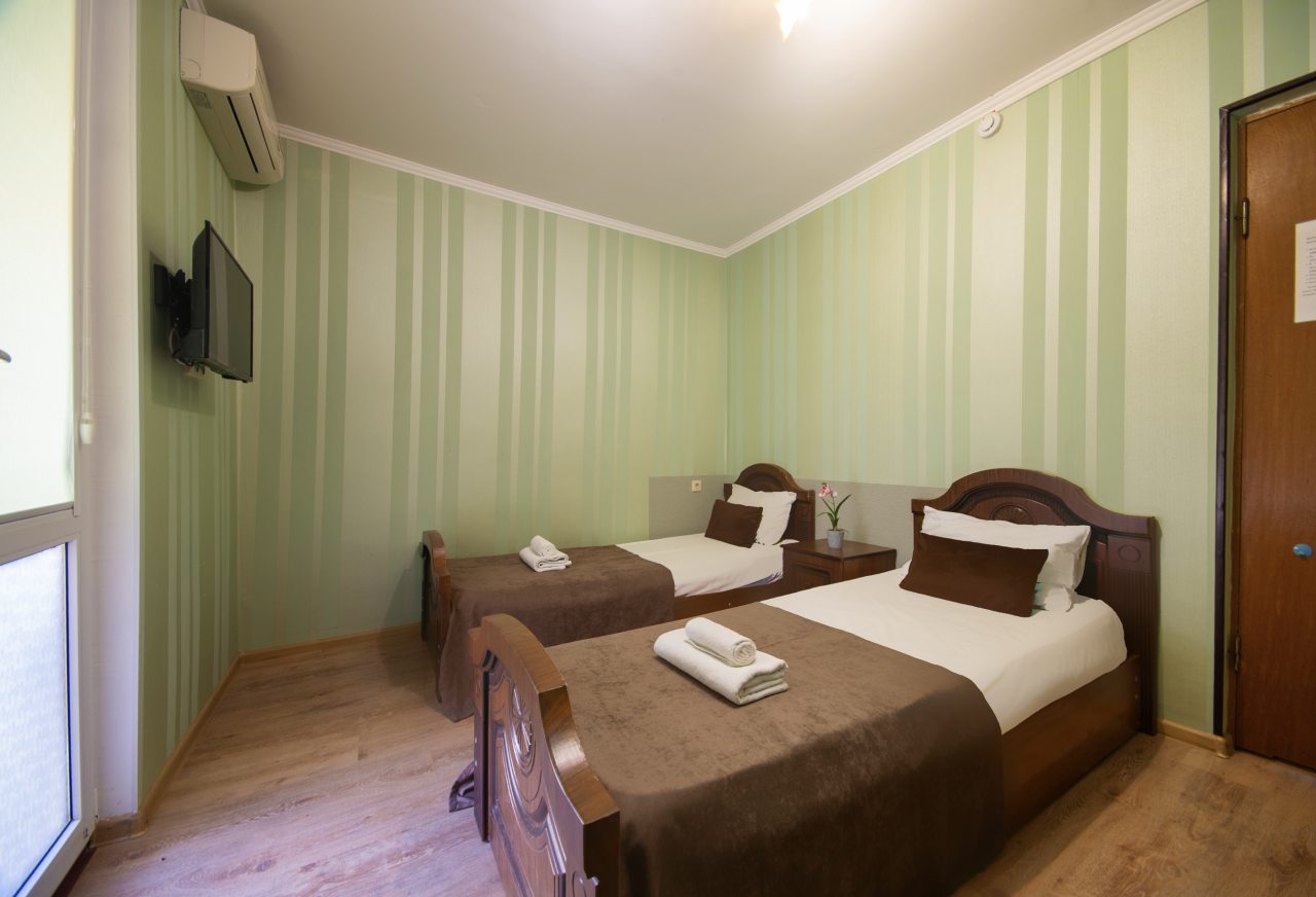 Двухместный (Двухместный с 2 односпальными кроватями), Гостевой дом ST Hotel