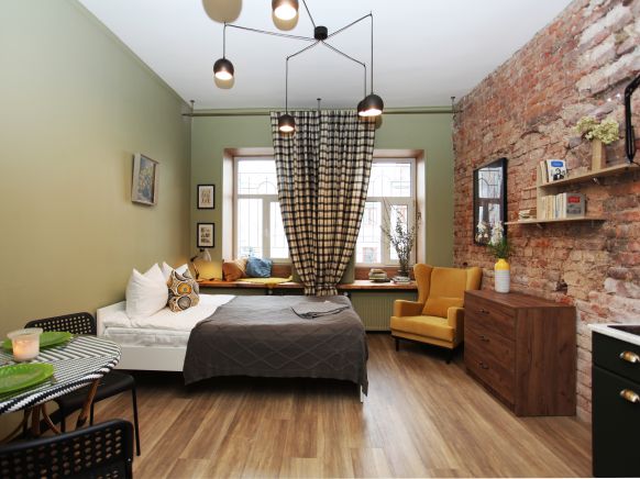 Фотография номера квартиры Апартаменты Botanica Art Aparts