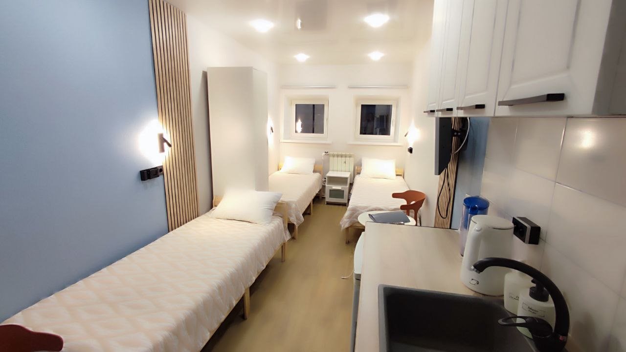 Трехместный (Трехместный стандарт с общим санузлом на 2 номера), Апартаменты Седьмое небо