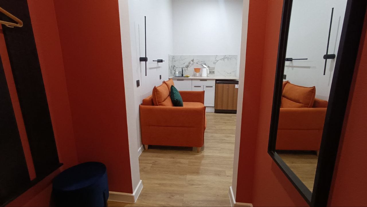 Апартаменты (Четырехместный комфорт с балконом на улицу), Апартаменты Седьмое небо