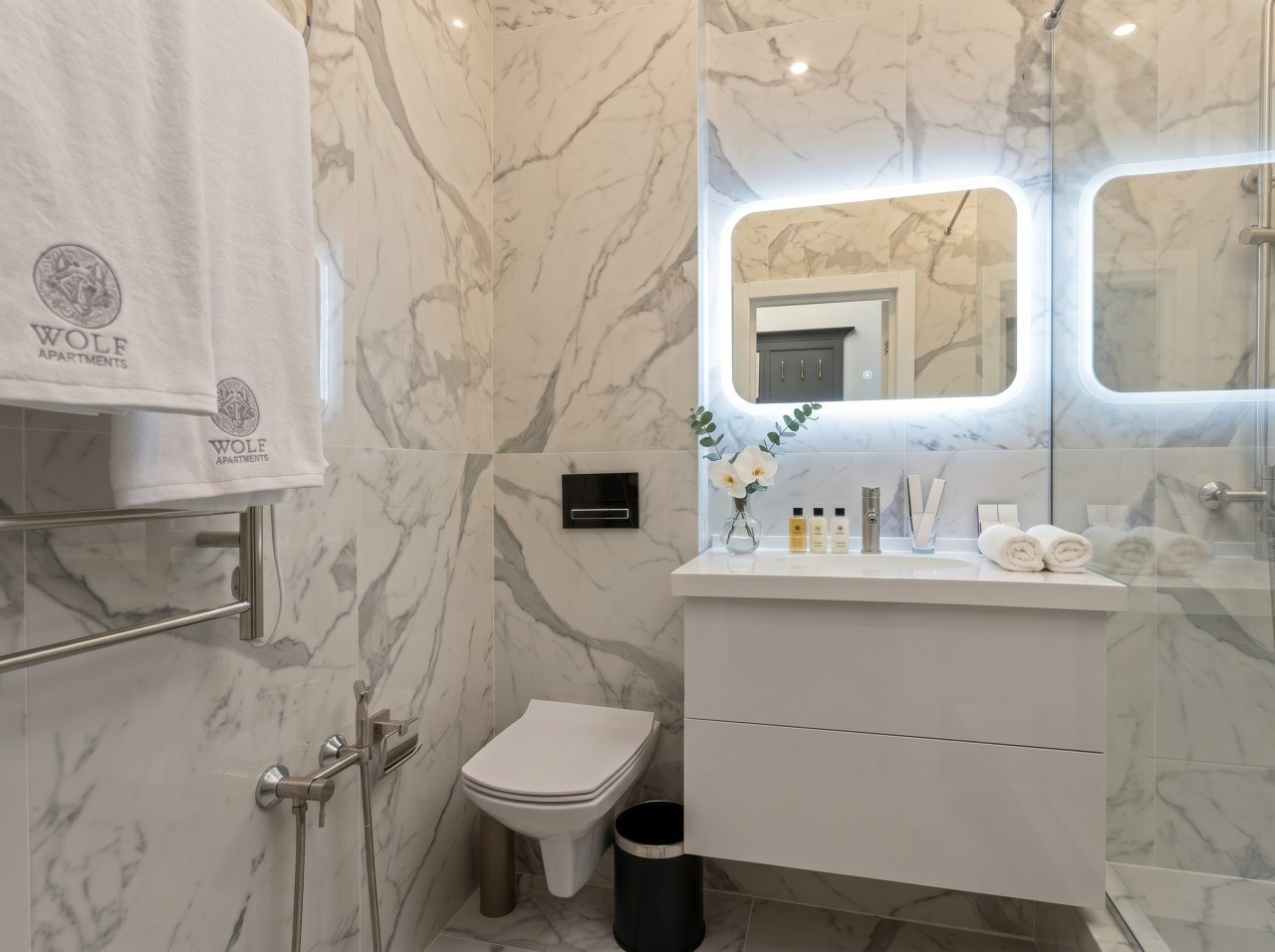 Двухместный (Стандарт с балконом), Мини-отель Wolf Apartments