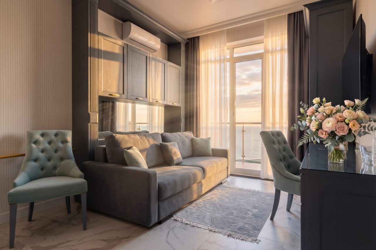 Двухместный (Стандарт (балкон)), Мини-отель Wolf Apartments