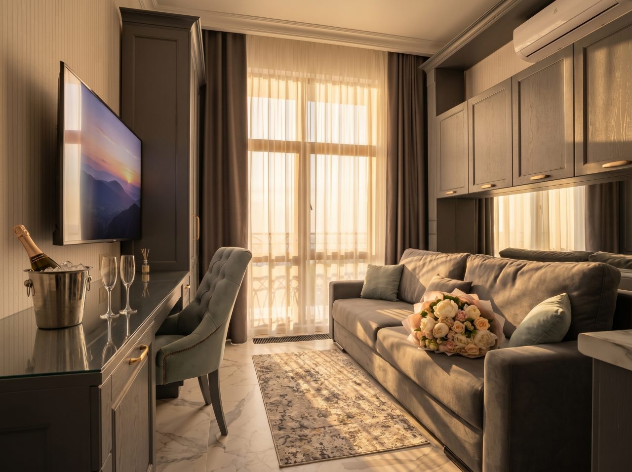 Двухместный (Стандарт (балкон)), Мини-отель Wolf Apartments