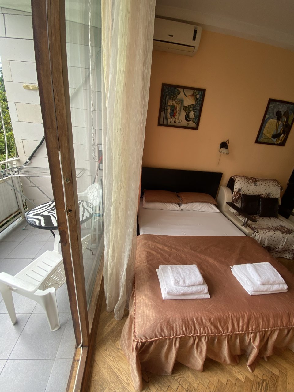 Апартаменты (Апартаменты с 1 спальней и видом на море), Мини-отель Joy Apartments