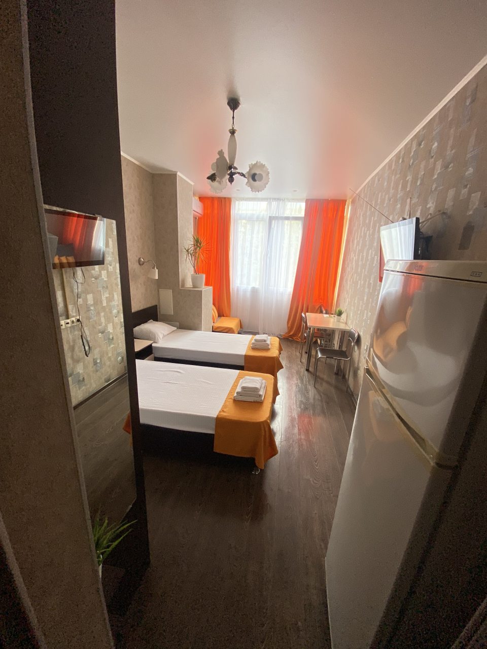 Трехместный (Номер с кухонной зоной), Мини-отель Joy Apartments