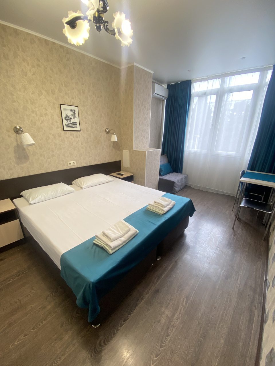 Трехместный (Номер с кухонной зоной), Мини-отель Joy Apartments