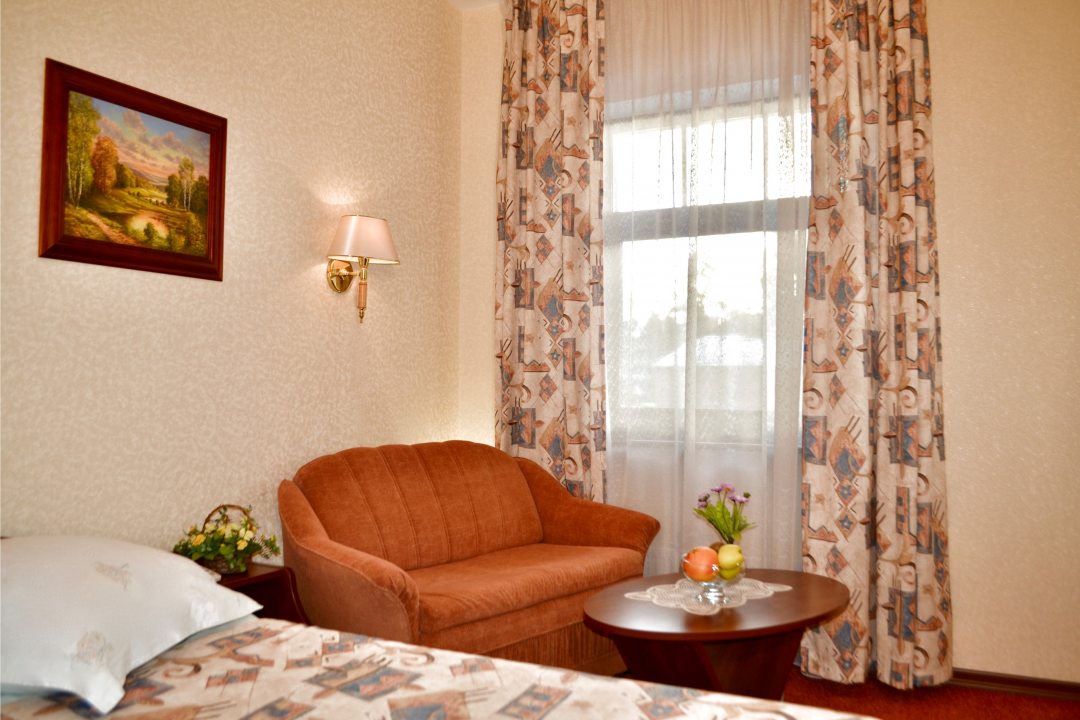 Двухместный (Стандарт с  1 кроватью) мини-отеля Сигнал, Раменское