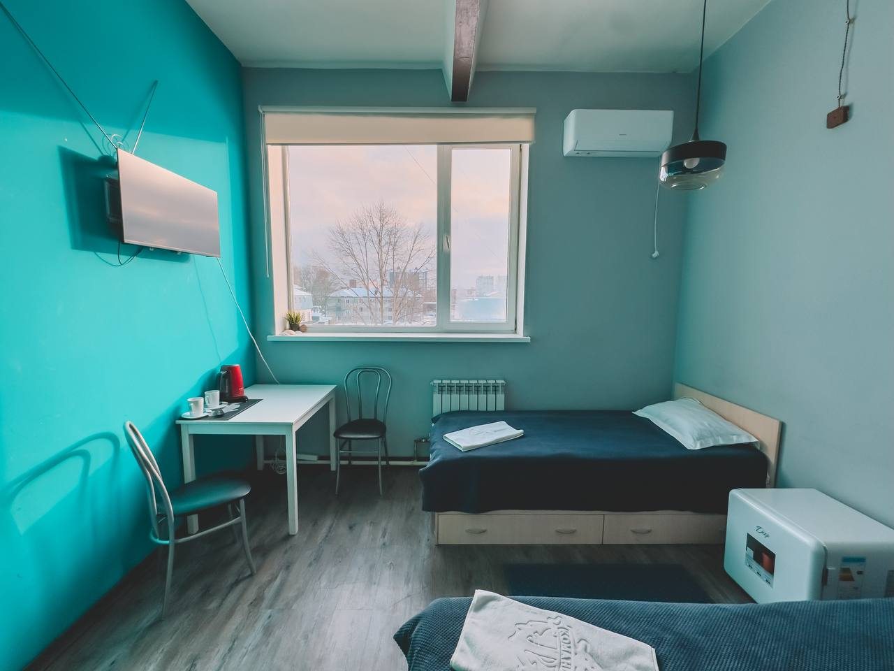 Двухместный (Номер-студио с раздельными кроватями), Хостел Фабрика