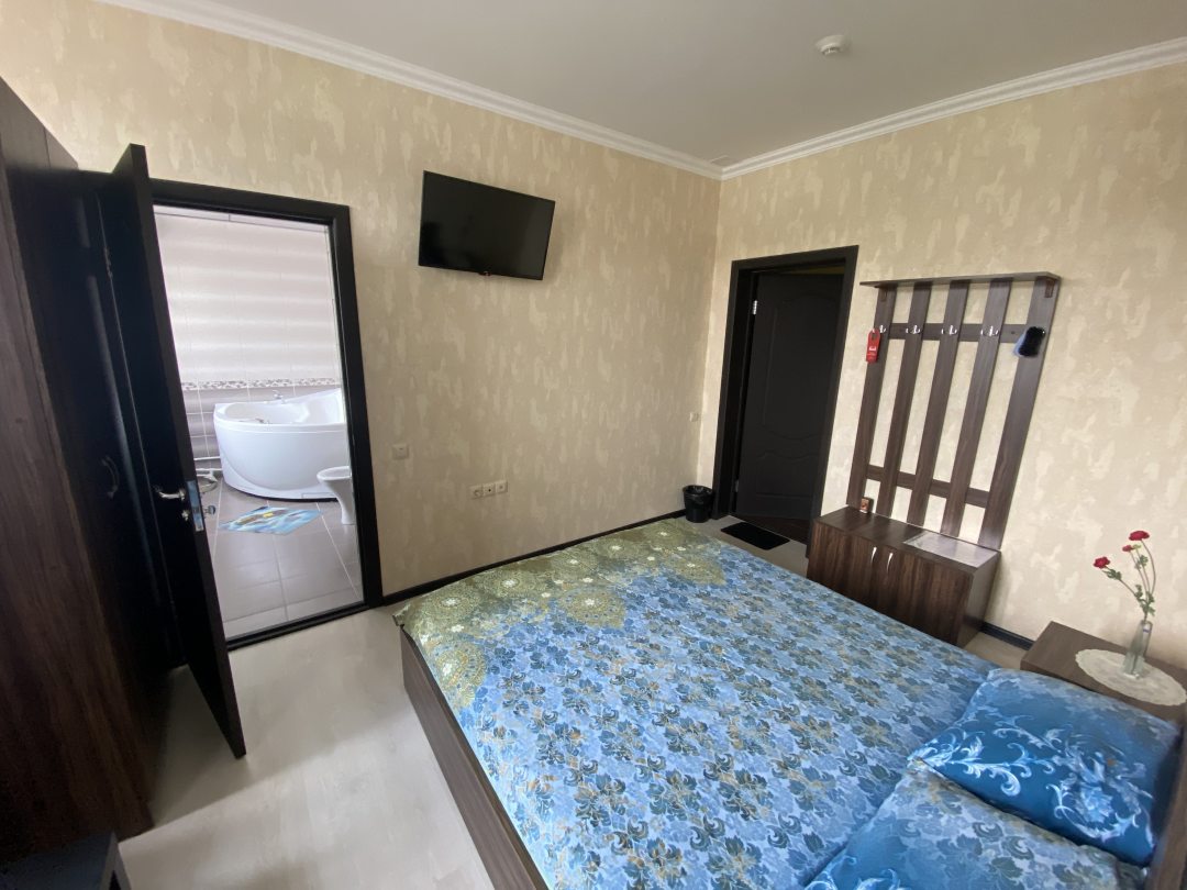 Полулюкс (Полулюкс с двухспальной кроватью) гостиницы Бархат, Самара