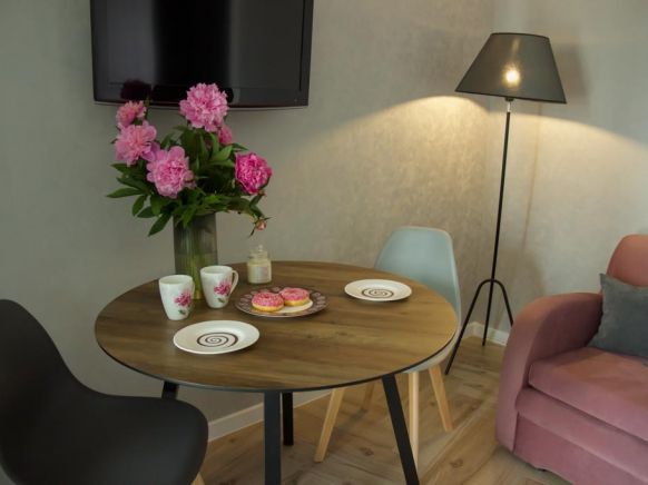 Апартаменты с видом на домик барона Мюнгхаузена