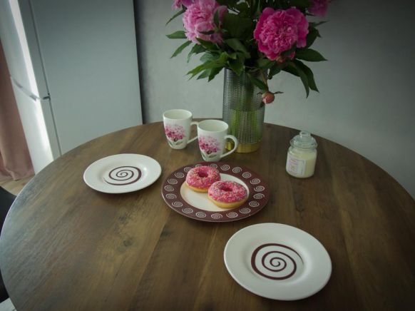 Апартаменты с видом на домик барона Мюнгхаузена