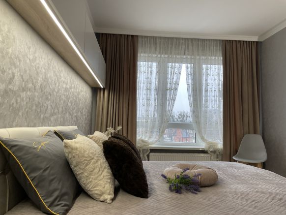 Апартаменты с видом на домик барона Мюнгхаузена