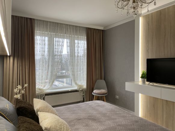 Апартаменты с видом на домик барона Мюнгхаузена