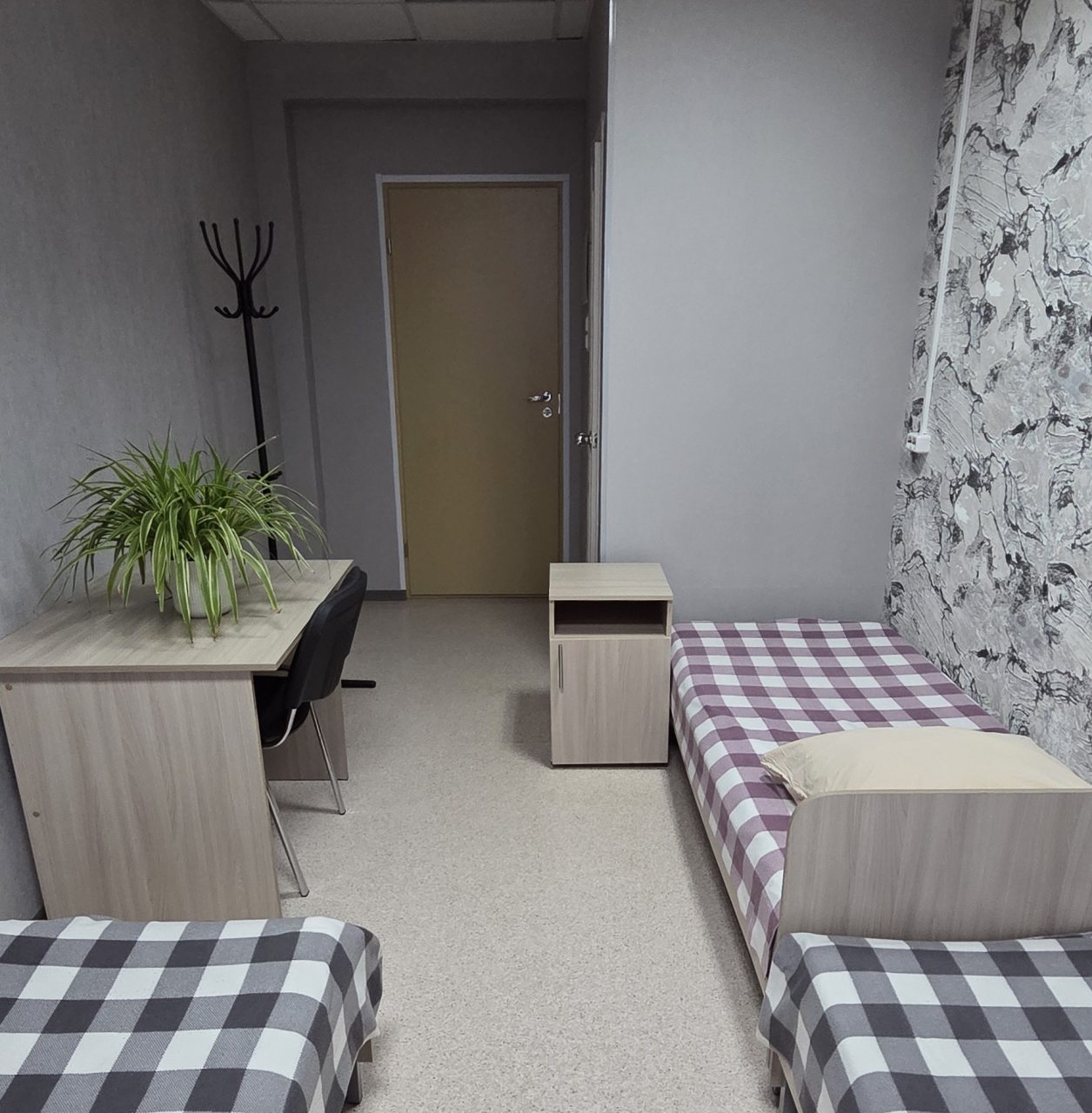 Трехместный Женский (Стандарт), Хостел 4 Комнаты