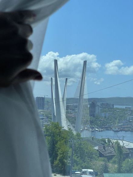 Апартаменты С видом на Золотой мост, Владивосток