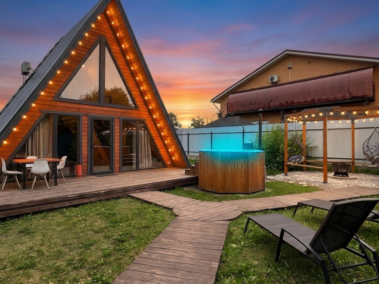 Шале (A-Frame №1), Гостевой дом Aqua