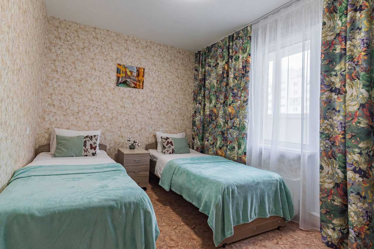 Квартира (БУРНАКОВСКАЯ, ДОМ 105-117) апартамента Стрелка-гостевые квартиры, Нижний Новгород