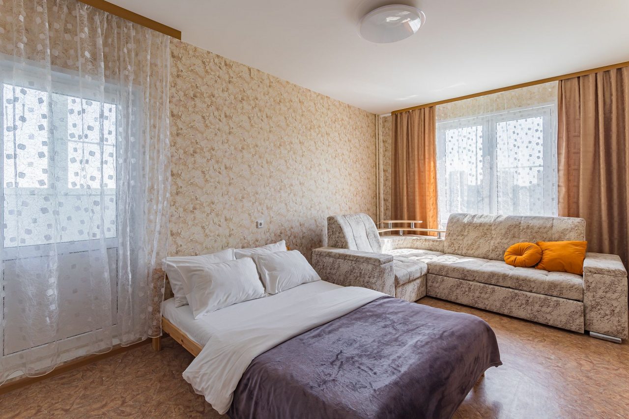 Квартира (БУРНАКОВСКАЯ, ДОМ 73-36) апартамента Стрелка-гостевые квартиры, Нижний Новгород