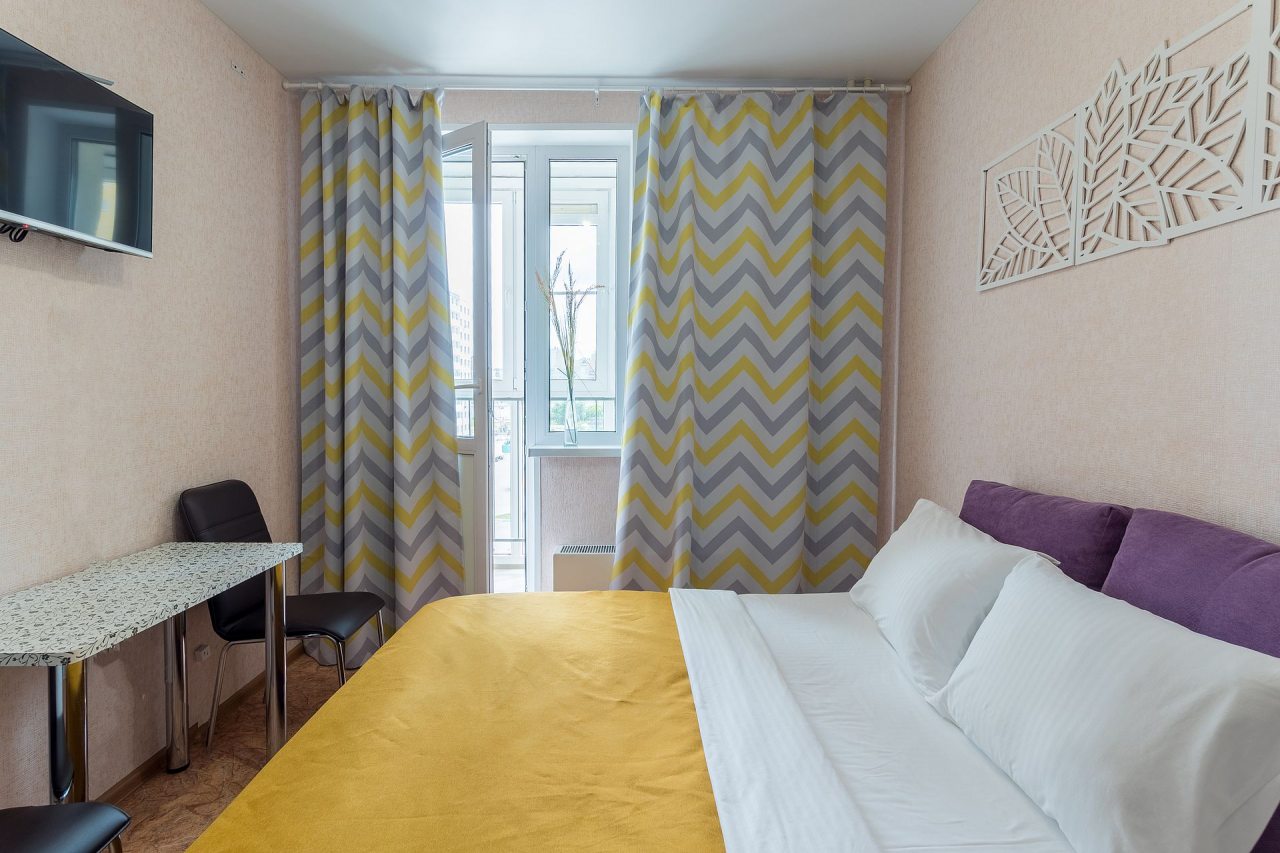 Квартира (БУРНАКОВСКАЯ, 95-41) апартамента Стрелка-гостевые квартиры, Нижний Новгород