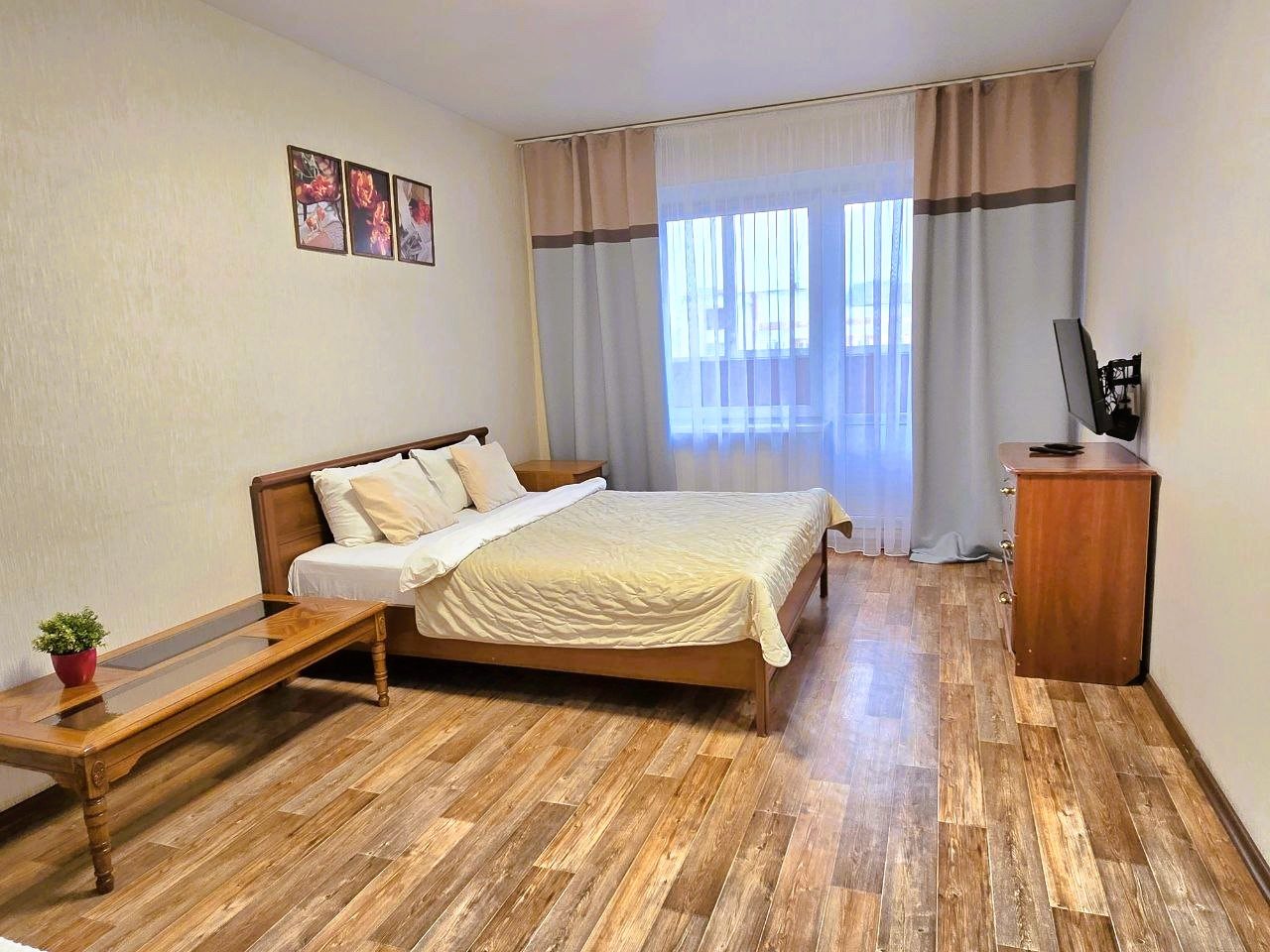 Квартира (Однокомнатная, Мещерский бульвар, д.5А кв.382), Апартаменты Стрелка-гостевые квартиры