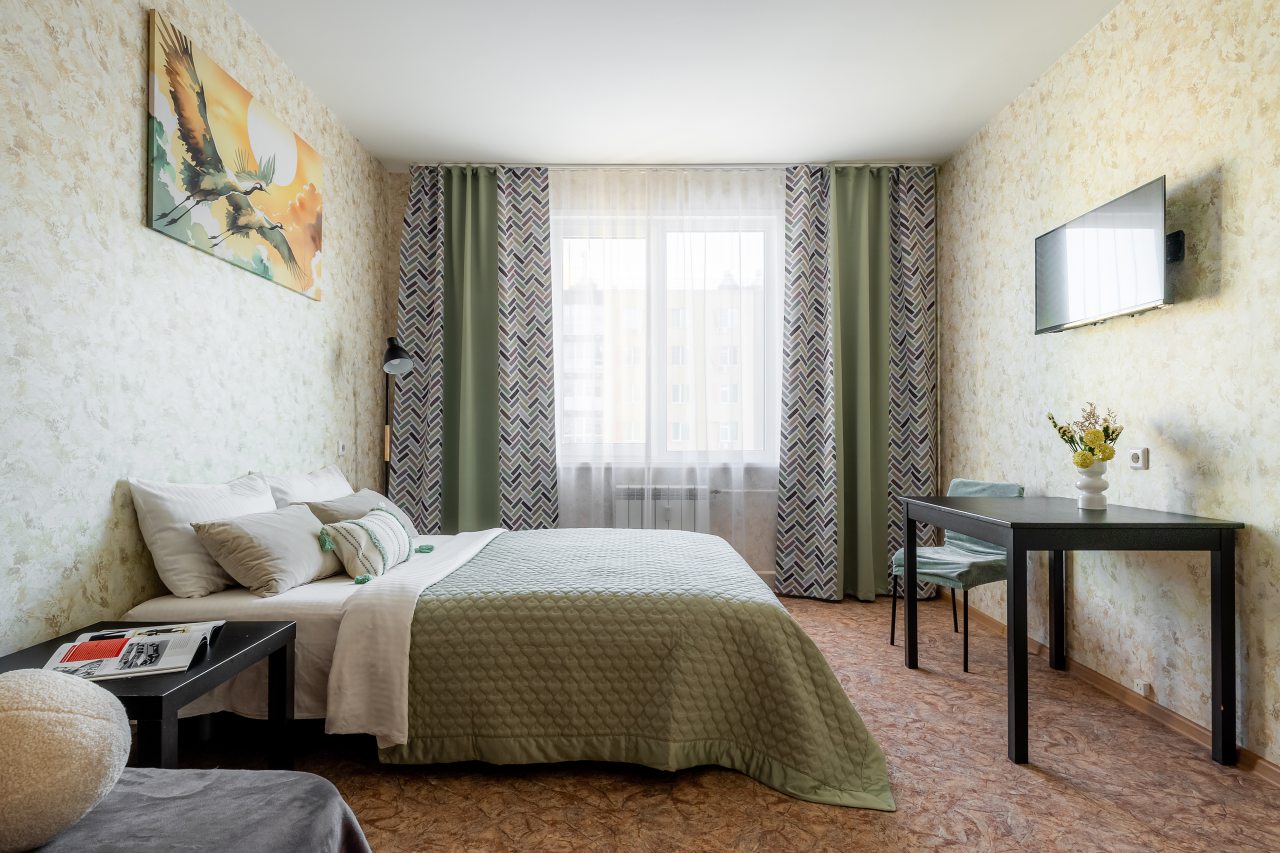 Комфортная квартира с балконом