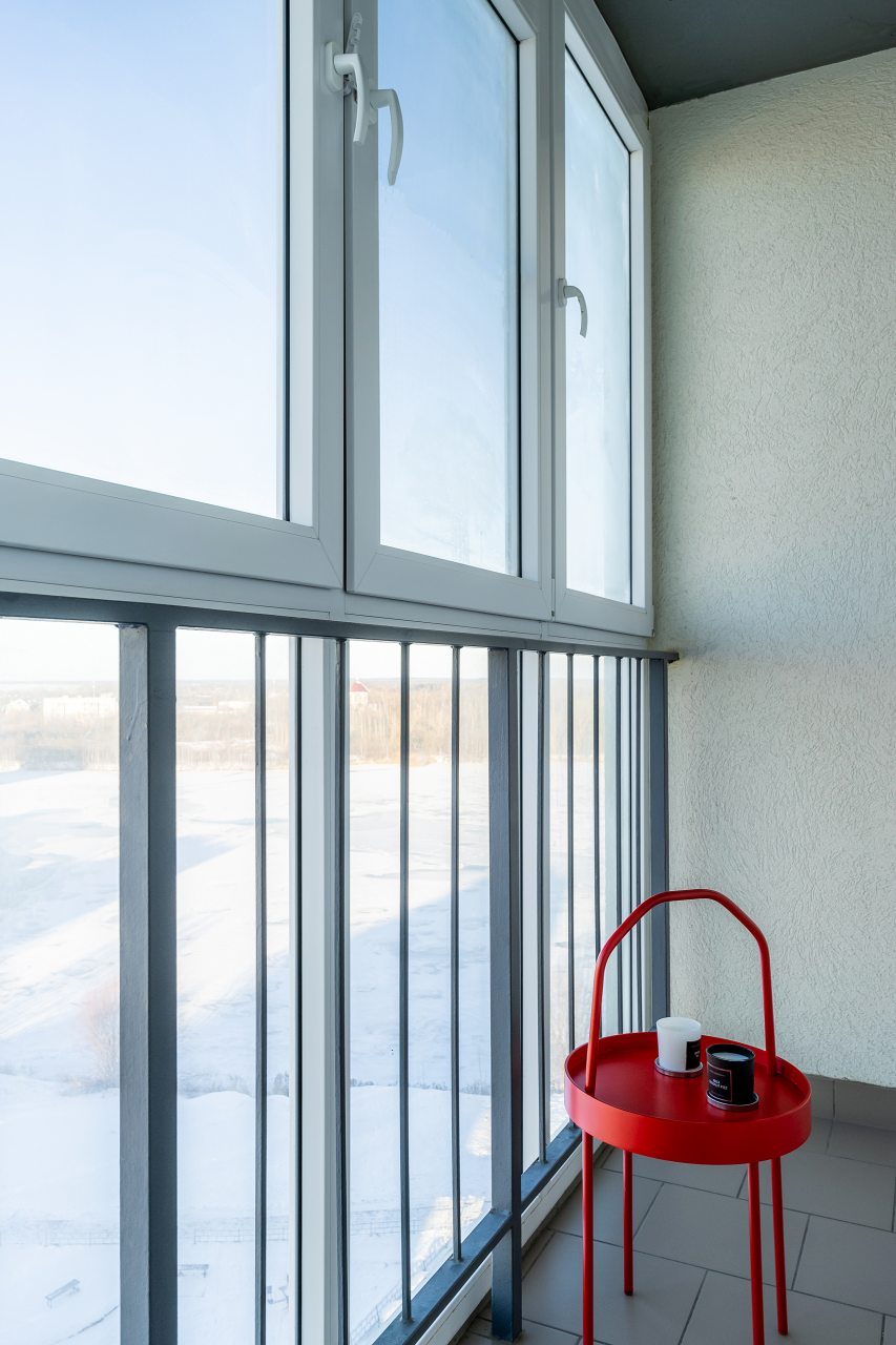 Студия с видом на озеро