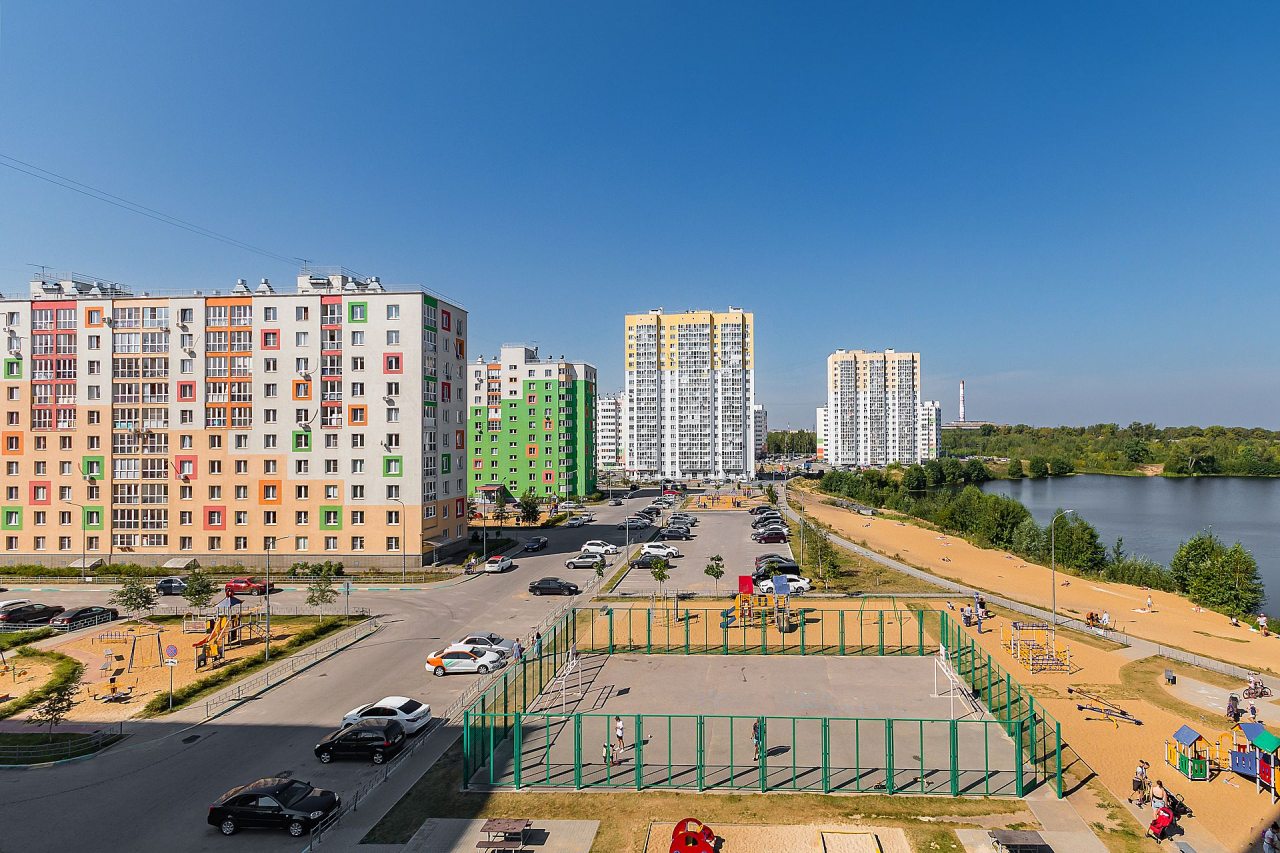 Студия с видом на озеро