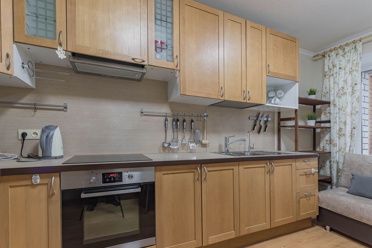 Светлая квартира у метро Стрелка