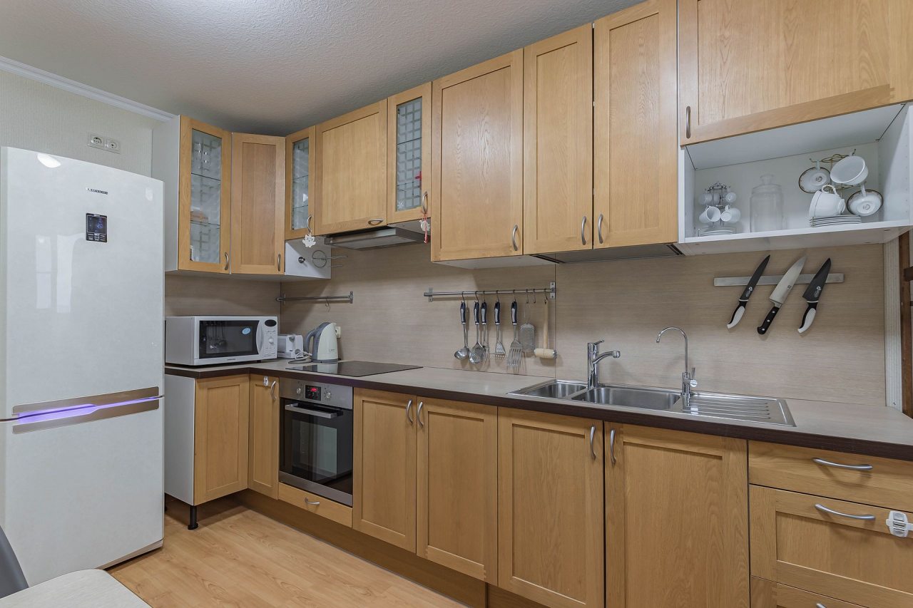 Светлая квартира у метро Стрелка