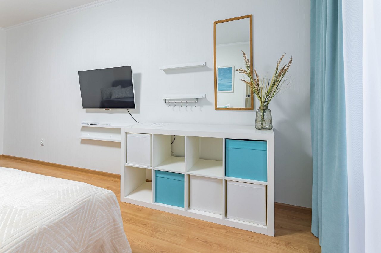 Светлая квартира у метро Стрелка