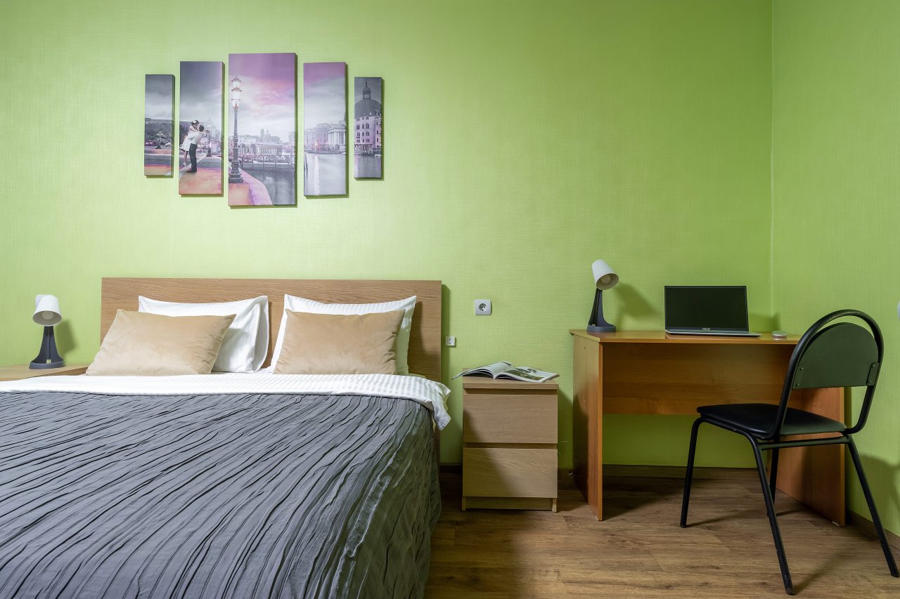 Уютная светлая квартира рядом с набережной реки Волга