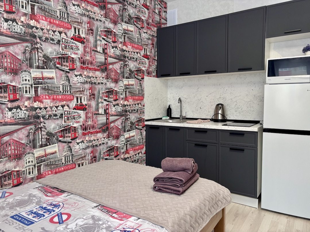 Небольшая студия со всеми удобствами