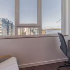 Просторная стильная квартира с панорамным видом на Волгу