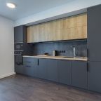 Просторная стильная квартира с панорамным видом на Волгу