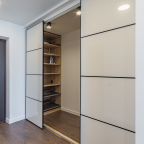 Просторная стильная квартира с панорамным видом на Волгу